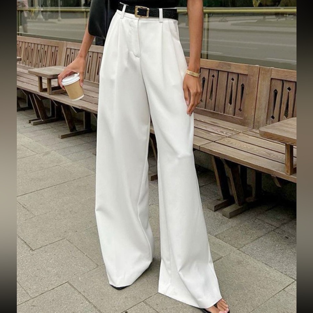 Wide leg pants